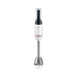 Batidora de Inmersión Bosch 600W Blanca MSM4W220, 0,6 L, Acero Inoxidable, Turbo, Mini Picador