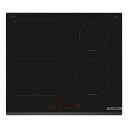 Placa de inducción Bosch Serie 6 PVS631HC1E 59.2cm Negro, 4 zonas, Touch, Home Connect