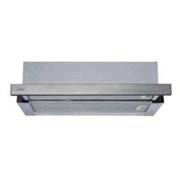 Campana extractora Candy CBT-625/2X/1/4U Recirculación/Conducción 60cm LED filtro aluminio