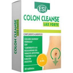 ESI Tabletas para Alteraciones Intestinales Colon Cleanse Lax Forte .