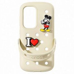 Samsung Funda Crocs amarilla para Galaxy S25. Amarillo