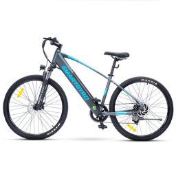 Bicicleta Eléctrica SmartGyro Senda 2, 350W, Batería 36V 10Ah, Autonomía 60km, Frenos Hidráulicos, 7 velocidades Shimano, Ruedas Maxxis 27,5