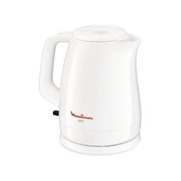 Hervidor Eléctrico Moulinex BY150100 2400W 1.5L Blanco Sin Cables Protección Sobrecalentamiento
