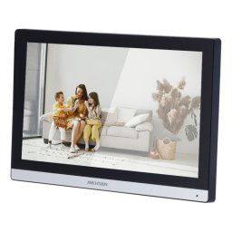 Monitor Para Videoportero Hikvision Ds-kh6352-wtde6 7" Táctil Tft Lcd 60hz Negro