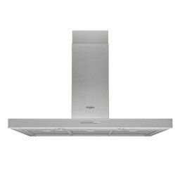 Campana extractora Whirlpool WHBS93FLEX Ducto/Recirculación 90cm Inox LED ZenMode