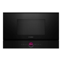 Microondas Bosch BFR7221B1 21L 900W Control Digital Pantalla TFT Integrado