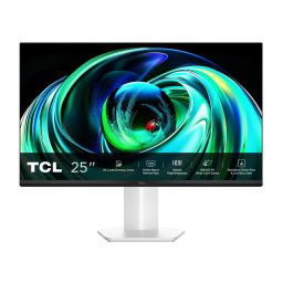 Monitor TCL 25G54 25" FullHD 144Hz IPS Mini LED HDR10 Blanco regulable
