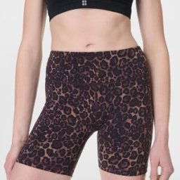 Sweaty Betty Mallas cortas de mujer Power 6' Biker Shorts Sweatty Betty. Marrón XS