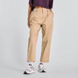New Balance Pantalón de mujer Fleece Wide Leg . Tostado L