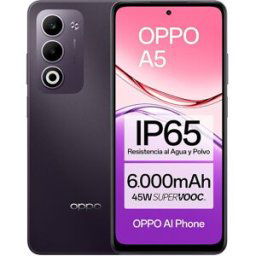 Oppo A5 6GB + 128GB móvil libre. Morado 128 GB + 6 GB RAM