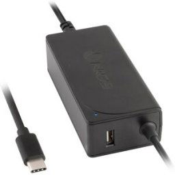 NGS Cargador universal USB-C Automático 65W para portátil. Negro
