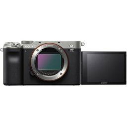 Sony Alpha 7C cámara Evil Full Frame cuerpo con sensor CMOS Exmor R de fotograma completo de 24,2 MP. Vídeos 4K(ILCE7CS.CEC). Plata