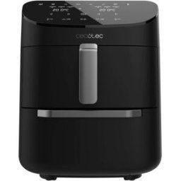 Cecotec Freidora de aire sin aceite Cecofry FoodCourt 11000 Connected. Negro
