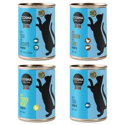 Cosma Drink bebida para gatos 24 x 100 g - Pack Ahorro - Pack mixto (4 variedades)
