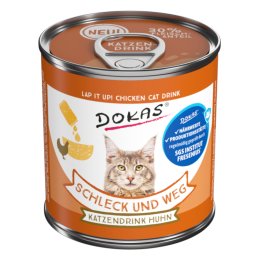 Dokas Schleck und Weg bebida para gatos con pollo - 24 x 100 g