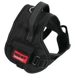 Zolux Moov Arnés ajustable para perros, negro - Talla L: 62 - 82 cm de perímetro torácico
