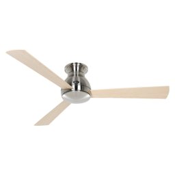 CasaFan Eco Pallas 142 BN-AH/BU Ventilador de Techo con Motor Luz Mando y Aspas Reversibles 27W