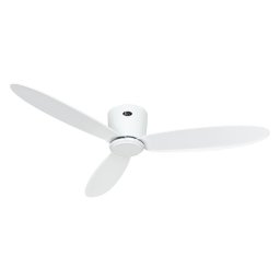 CasaFan Eco Plano II Ventilador de Techo con Motor y Mando 31W Blanco