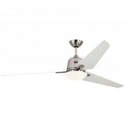 CasaFan Eco Aviatos Ventilador de Techo con Motor DC Luz y Mando Blanco