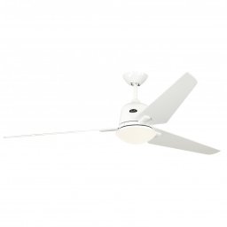 CasaFan Eco Aviatos 162 WE-WE Ventilador de Techo con Motor DC Luz y Mando 24W Blanco