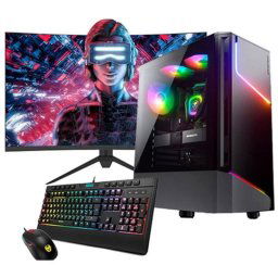 Neo-PC Gaming Mx360 AMD Ryzen 7 5700G/32GB/1TB SSD/RTX 3060 + Monitor 27" FullHD + Teclado y Ratón