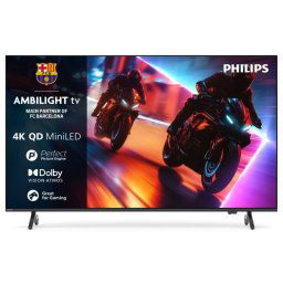 Philips Mini-LED Quantum Dot Ambilight 85" 85MLED910/12 4K Smart TV Dolby Vision HDMI 2.1 Alexa