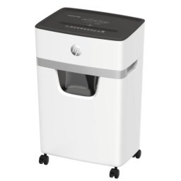 Destructora de papel HP OneShred 10MC Microcorte 10 hojas 20L P-5 Antiatascos blanca
