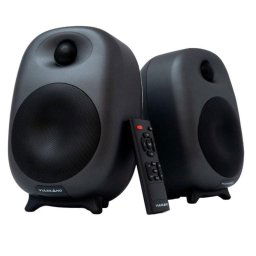VULKKANO D4 Altavoces PC autoamplificados de 4" 80W Bluetooth USB RCA Óptica Sub out RC