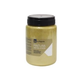 Pintura Metalizada Oro La Pajarita 35ml Base Agua Acabado Brillante Manualidades Interior
