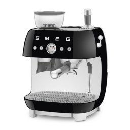 Cafetera Manual Espresso Smeg EGF03BLEU 2.4L 58mm 1650W Molinillo Integrado Negro