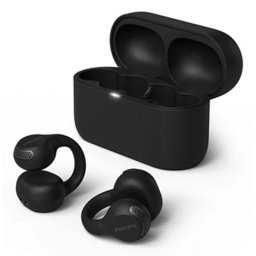Auriculares Philips inalámbricos True Wireless Bluetooth con Micrófono y Resistencia IPX4 en negro