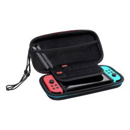 Funda rígida Trust GXT 1248 negra, compatible con Nintendo Switch, OLED y Lite, a prueba de golpes