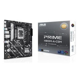 Placa Base ASUS Intel H810 LGA1851 Micro ATX PRIME H810M-A-CSM DDR5 PCIe 4.0 Gigabit LAN