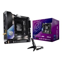 Placa Base ASRock Z890 LGA1851 Mini ITX Z890I Nova WiFi DDR5 PCIe 5.0 Thunderbolt 4 5GbE Wi-Fi 7 BT 5.4