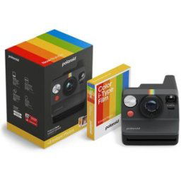 Polaroid Cámara instantánea Now G3 + Film. Negro
