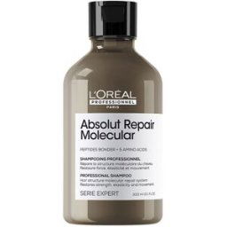 L'Oréal Professionnel Paris Absolut Repair Molecular champú profesional sin sulfatos para cabello dañado 300 ml