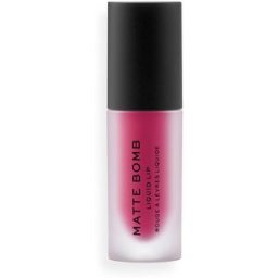 Revolution Make Up Matte Bomb liquid lip #burgundy star
