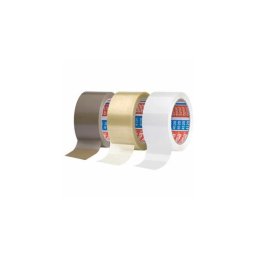 Cinta adhesiva tesa polipropileno blanca 132 m x 50 mm para embalaje