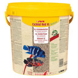 Sera Cichlid Red XL comida para peces - Pack % - 2 x 10 l