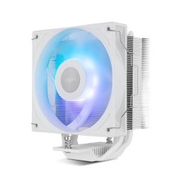Refrigeración Aire Nox Socket AM5/AM4/LGA1700/1200/115x/1851 120mm Hummer R-400 ARGB TDP 235W Iluminación ARGB Blanco
