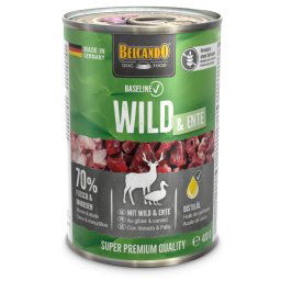 Pack ahorro Belcando Baseline 24 x 400 g - Venado y pato