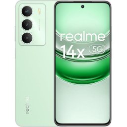 Smartphone realme 14x 5G 6GB 128GB Pantalla 120Hz Batería 5000mAh Verde