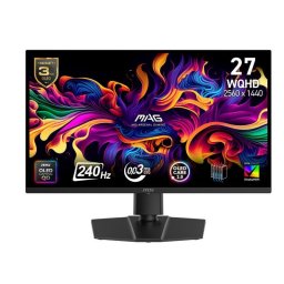 Monitor MSI MAG 271QP QD-OLED X24 26.5" Wide Quad HD 240Hz QD-OLED Mate HDR400 VESA Ajuste Altura