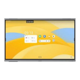 MAXHUB E7530 75" 4K Ultra HD, Android 14, 8GB RAM, 128GB, 400 cd/m², 50 puntos táctiles, VA, Bluetooth 5.2, HDMI, USB-C, Altavoces integrados