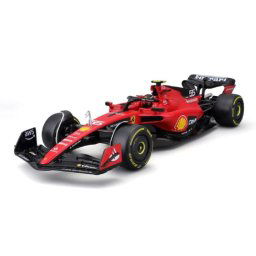 Coche Miniatura Bburago Ferrari SF23 Carlos Sainz 55 1/43 Réplica Colección Premium