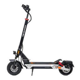 Patinete eléctrico KuKirin 45km/h 64km de autonomía 800W con doble suspensión y luces LED