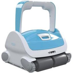 Robot Limpiafondos BWT P500 Suelo, Paredes y Línea de Agua, 19 m³/h, Ciclo 2h, Filtro 4D, Cable 18m, 4 Cepillos PVA, Carro Transporte, 11kg, Piscinas hasta 12m