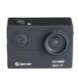 Cámara de acción Full HD WiFi 60fps, 5MP CMOS, LCD 2", IPX8 impermeable, MicroSD hasta 32GB