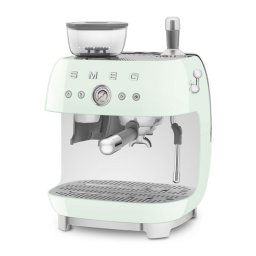 Cafetera Manual Smeg EGF03PGEU 2,4L 20 bares con molinillo integrado Verde