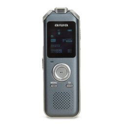 Grabadora digital Aiwa DVR-M700 azul, 16GB, Micrófono triple, Radio FM, OLED, USB-C